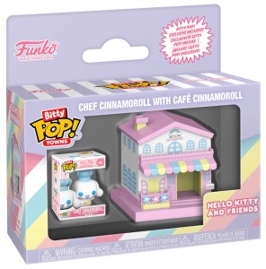 FUNKO BITTY POP Town Hello Kitty Chef Cinnamoroll and Cafe
